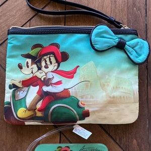 Disney Parks Epcot Italy Wristlet & Luggage Tag